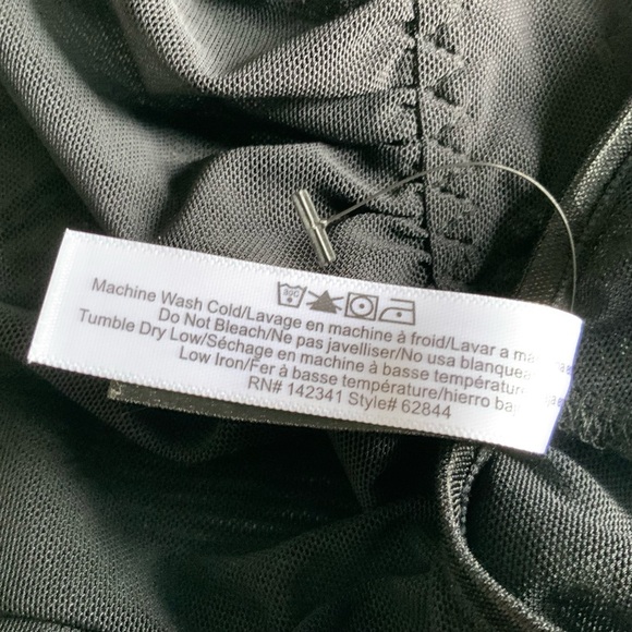 Adore Me Black Lace Chemise - Picture 3 of 4